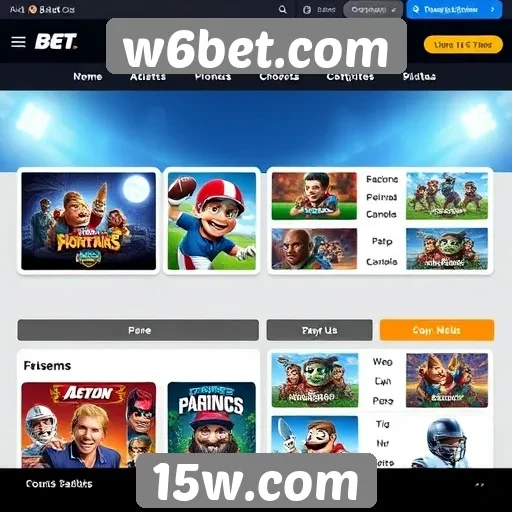 Análise da oferta de jogos no w6bet.com